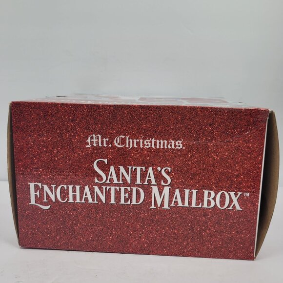 Mr. Christmas Santa's Enchanted Mailbox With Magical Sound NWB - Picture 3 of 12